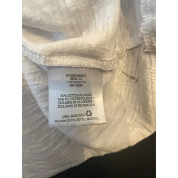 Simply Styled Girls White Flutter Sleeve Top 10-12 - Picture 4 of 5